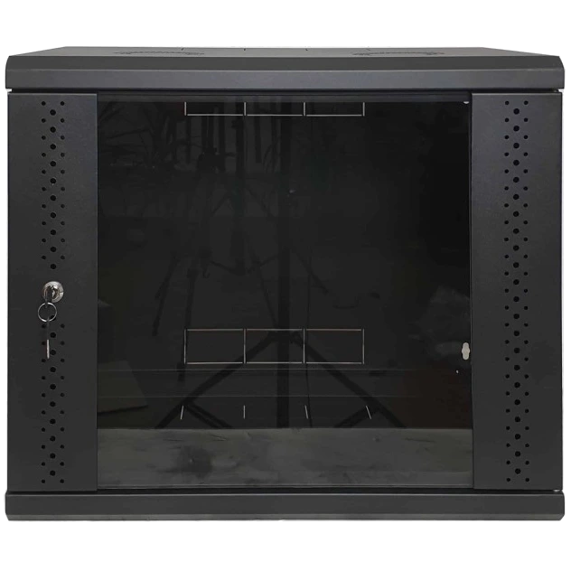 Шафа · EServer 9U 600х350х503 скло, чорна