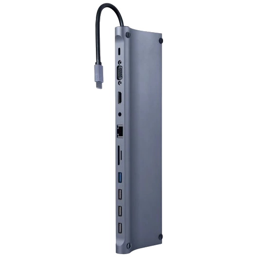 Док станція · Cablexpert A-CM-COMBO11-01 USB-C 11-в-1