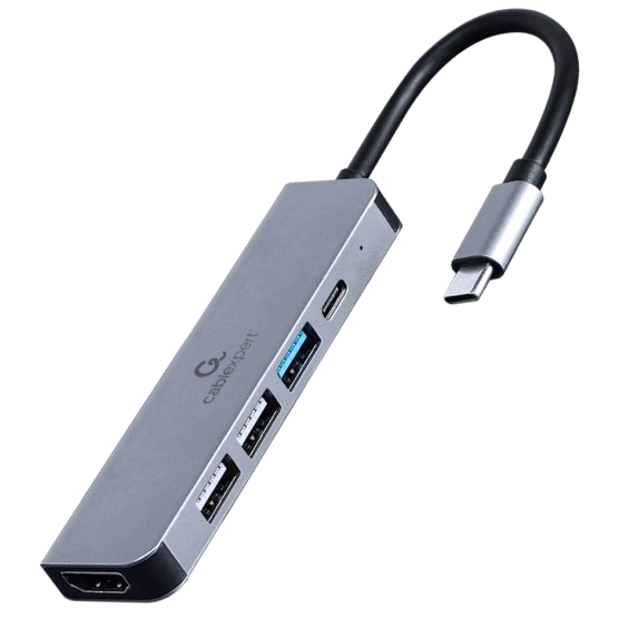 Док станція · Cablexpert A-CM-COMBO5-03 USB-C 5-в-1