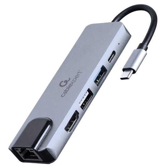 Док станція · Cablexpert A-CM-COMBO5-04 USB-C 5-в-1