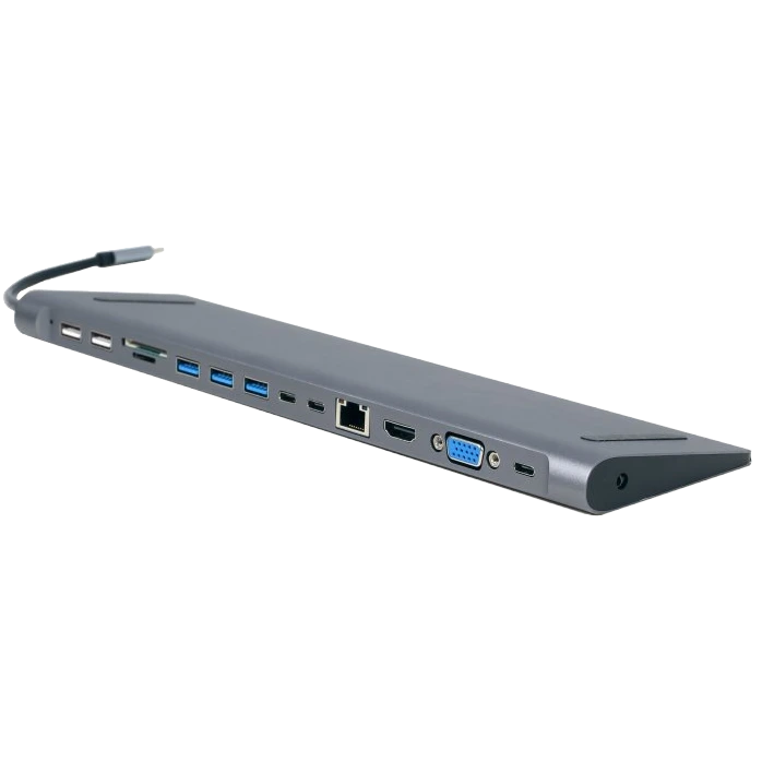 Док станція · Cablexpert A-CM-COMBO9-01 USB-C 9-в-1