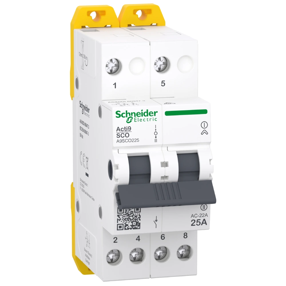 Перемикач 3-х позиційний · Schneider Electric iSSW Acti9 2P 25 A