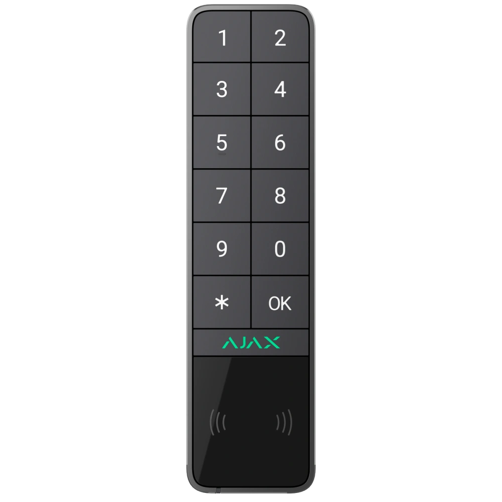 Бездротова клавіатура · Ajax Keypad Outdoor graphite