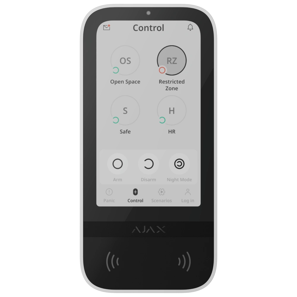 Superior KeyPad TouchScreen G3 Jeweller white · Клавіатура