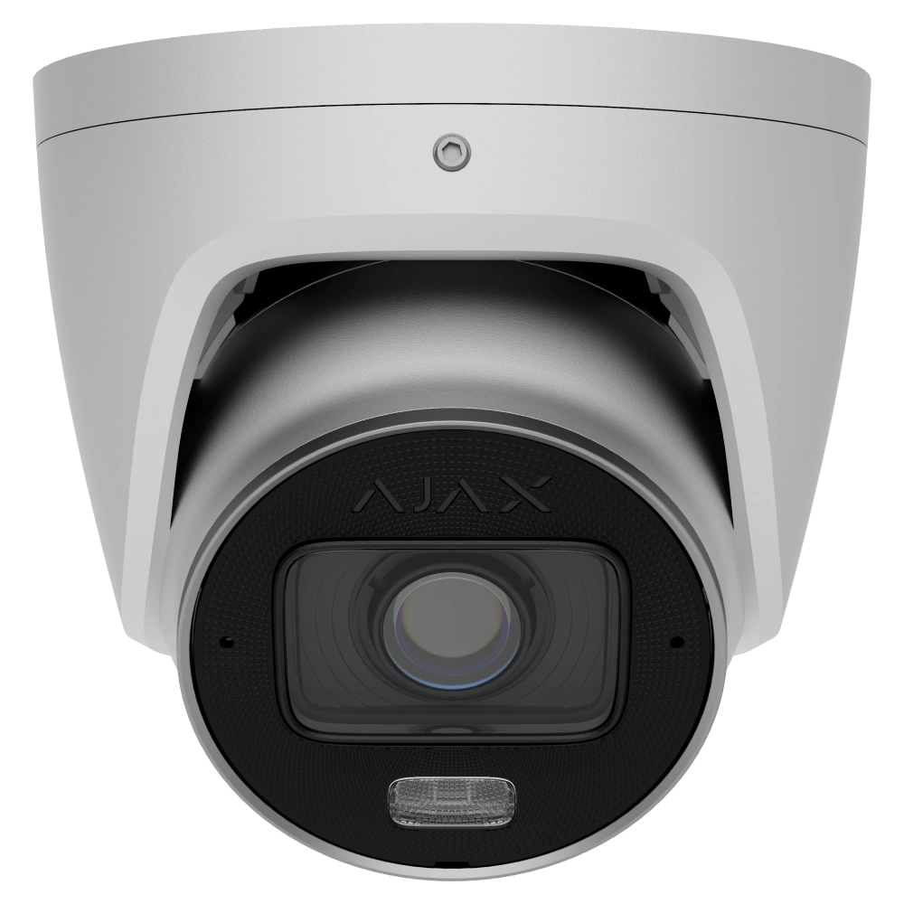 IP відеокамера · Ajax TurretCam HLVF (5 Mp) (2.8-12мм) ASP white