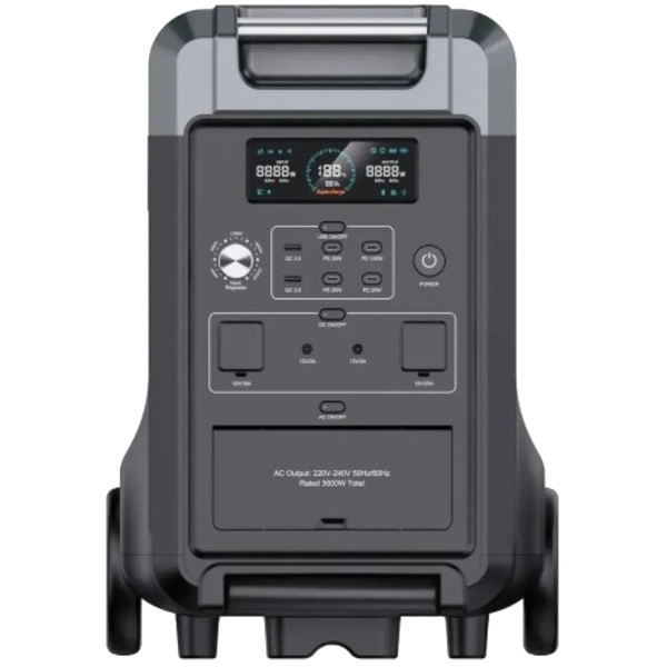 Портативна зарядна станція · Choetech BS009-EU-BK 3840 Вт•г 3600 Вт