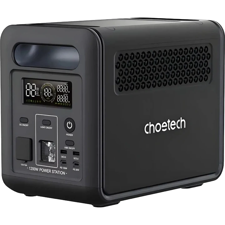 Портативне джерело живлення · Choetech BS068-EU-BKGY 1024 Вт·год 1200 Вт