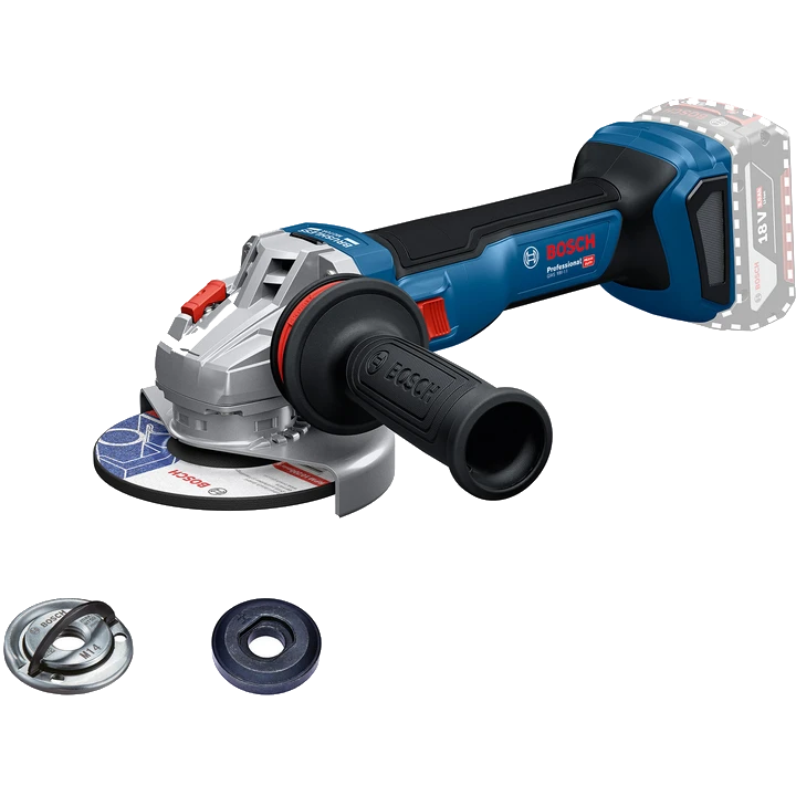 Кутова шліфмашина · Bosch GWS 18V-11 solo (06019N4100)