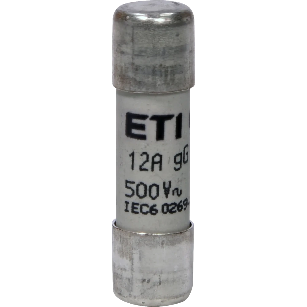 Запобіжник · ETI CH10x38 gG 12A 500V