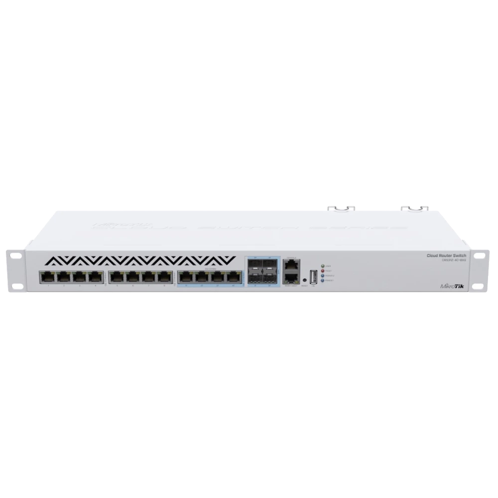 Комутатор · MikroTik 312-4C+8XG-RM (CRS312-4C+8XG-RM)