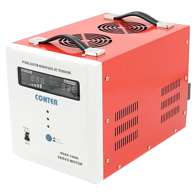 Стабілізатор напруги · Conter MSER 10000 VA-V2/7500W однофазний сервопривід