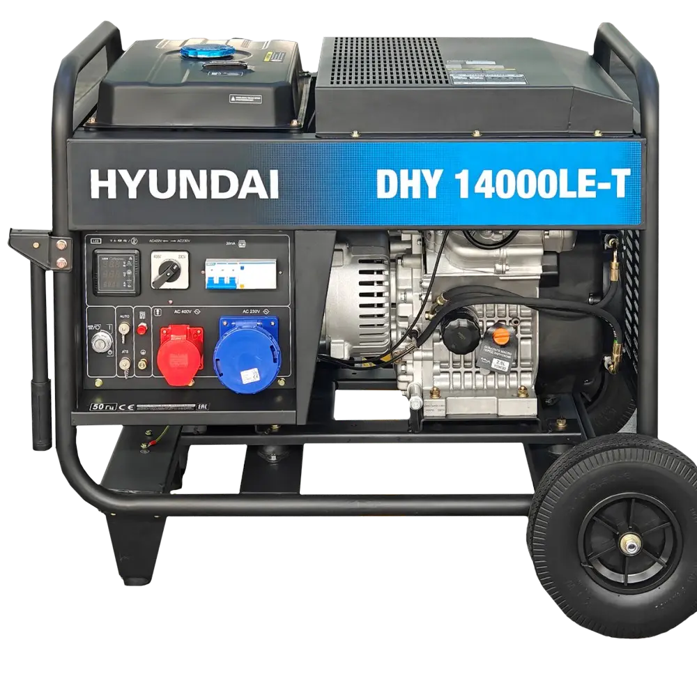 Генератор дизельний · Hyundai DHY 14000LE-T