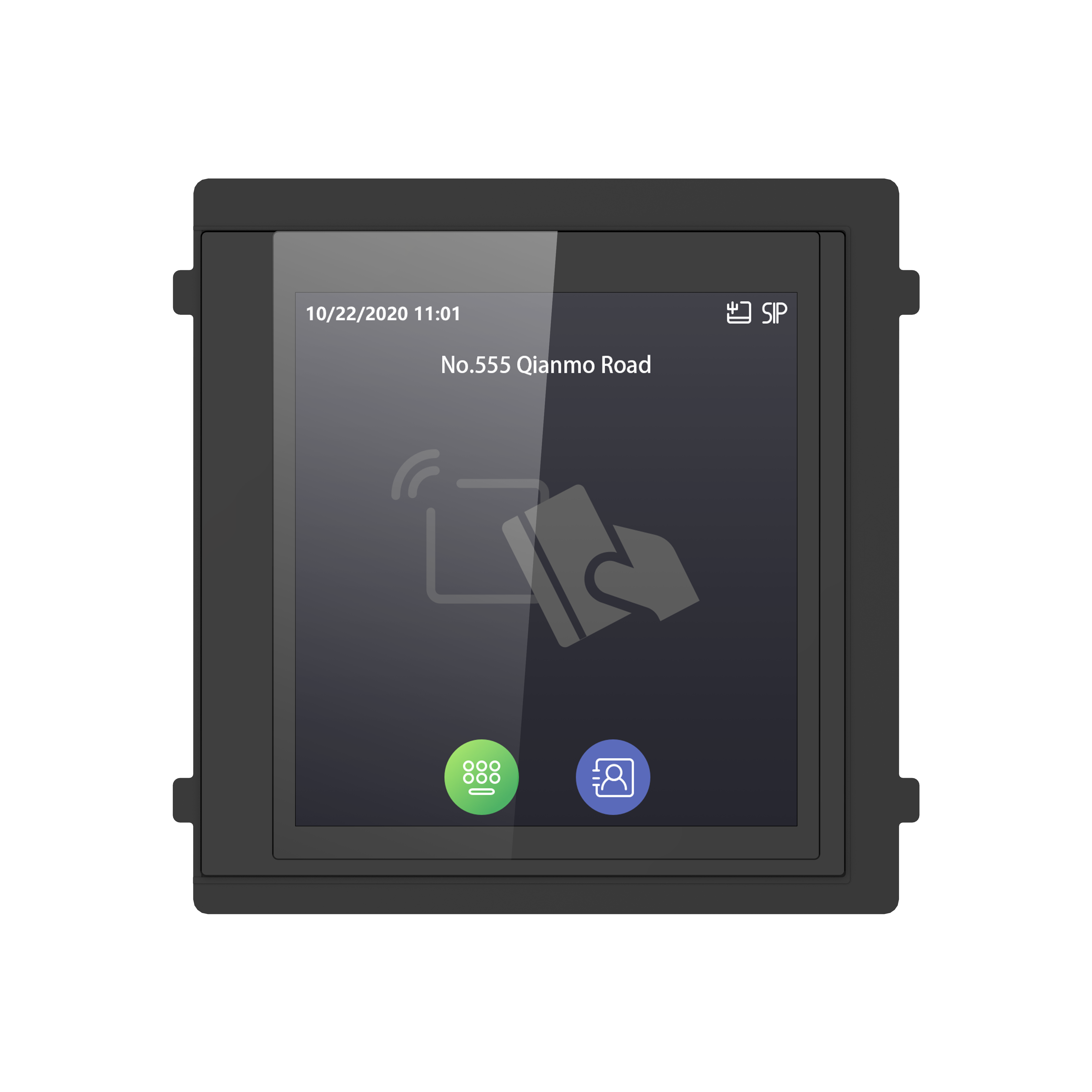 Модуль сенсорного дисплея · Hikvision DS-KD-TDE
