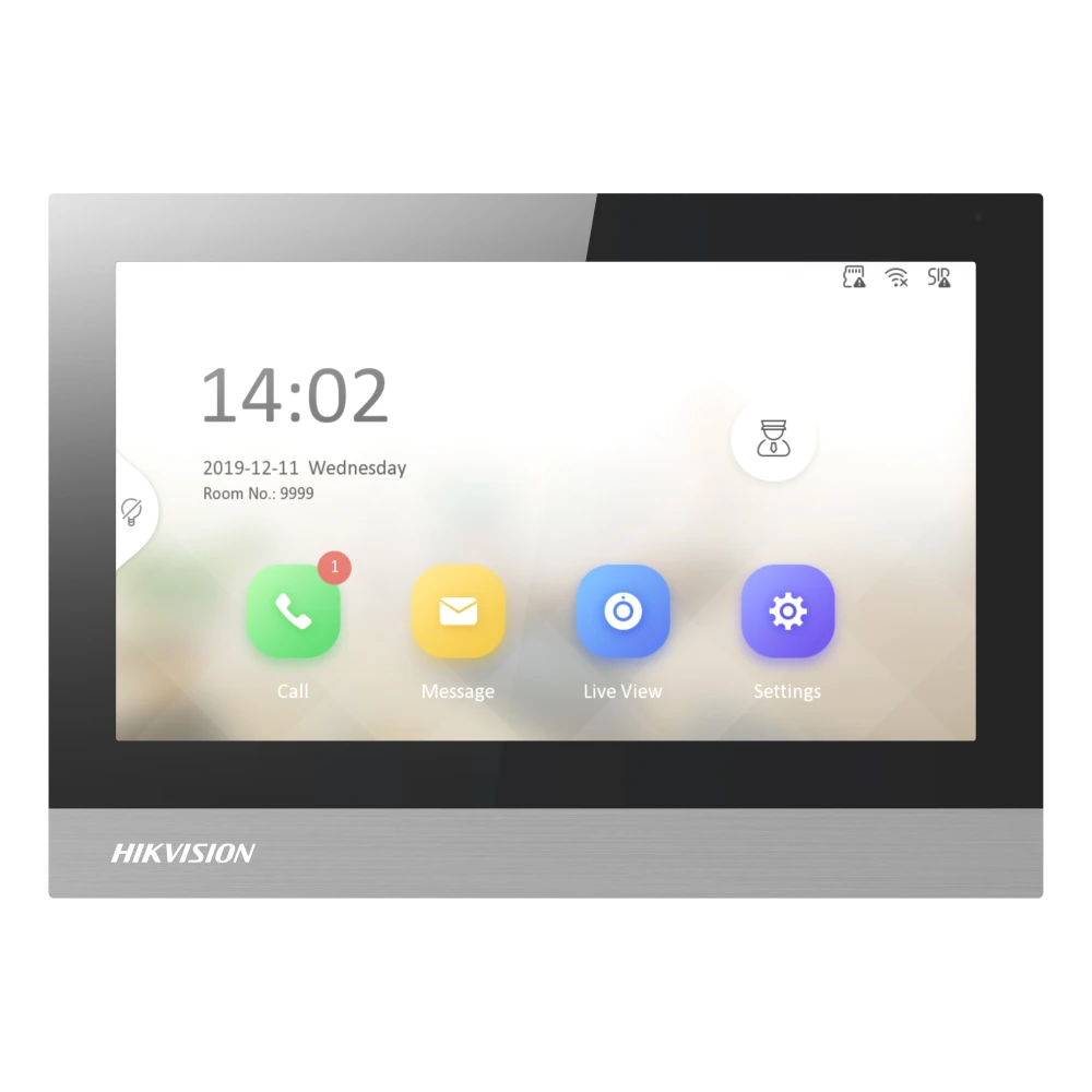 Відеодомофон Hikvision · DS-KH8380-WTE1/Flush
