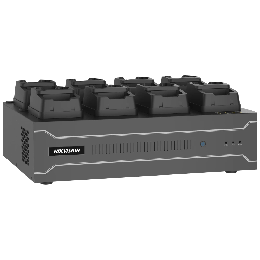 Настільна док-станція на 8 портів · Hikvision DS-MDS001/2T/8(B)(MCW409)