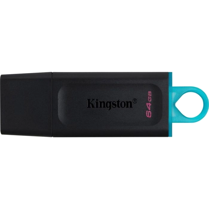 USB флеш накопичувач · Kingston 64GB USB3.2 Gen 1 DataTraveler Exodia (Black + Teal)