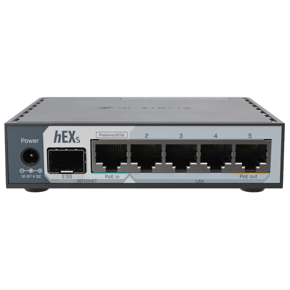 Маршрутизатор · MikroTik hEX S (2025) (E60iUGS)