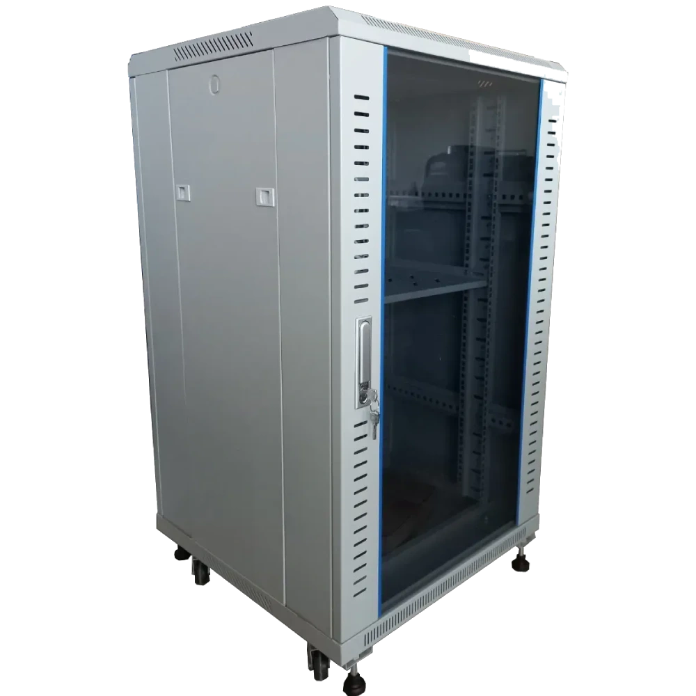 Шафа комутаційна підлогова · Hypernet FNC8-20U-FLAT 20U 600x800
