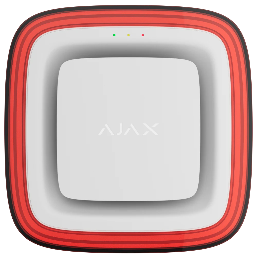 Cповіщувач · Ajax EN54 FireProtect (Sounder/VAD) white пожежний світлозвуковий