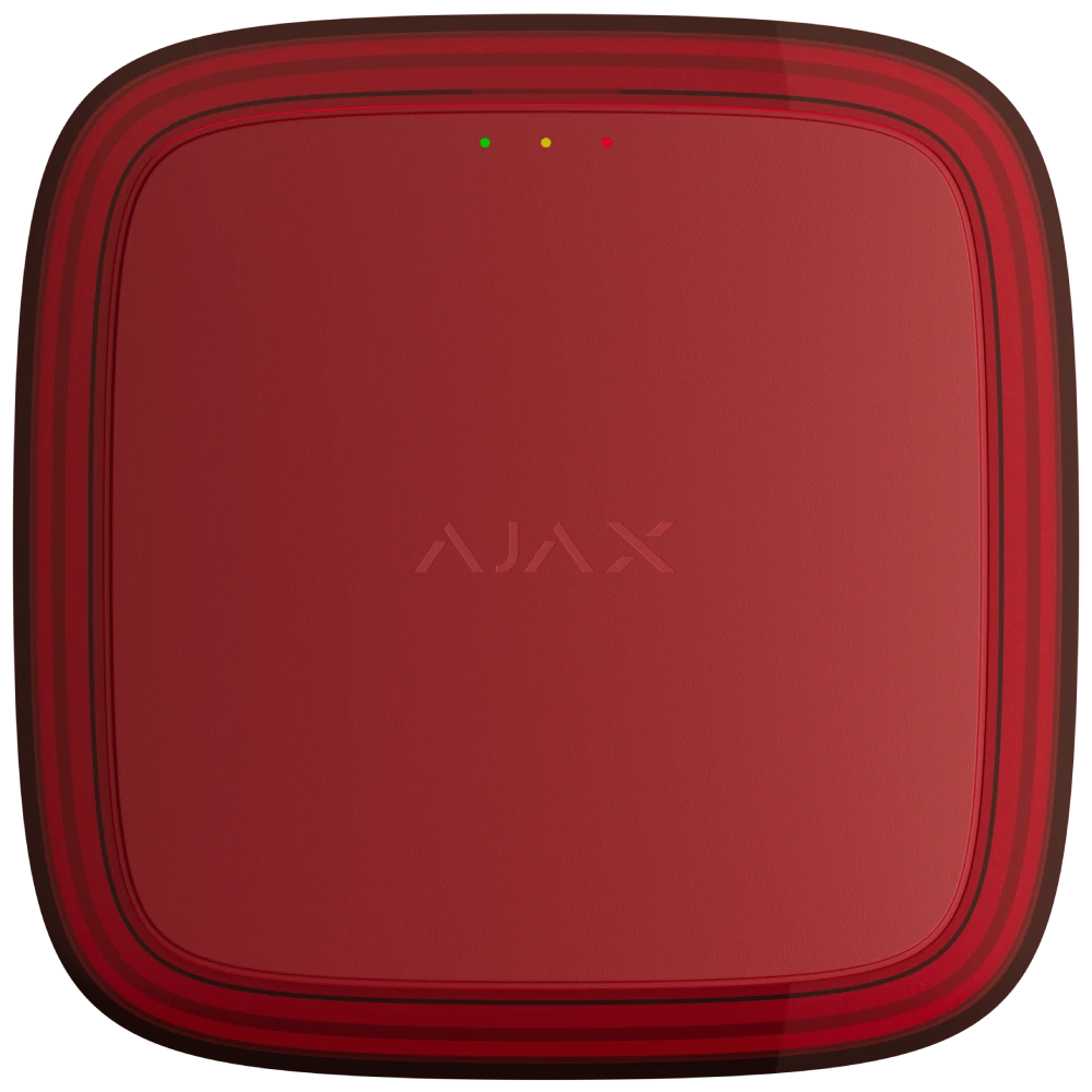 Cповіщувач · Ajax EN54 FireProtect (VAD) red пожежний світловий