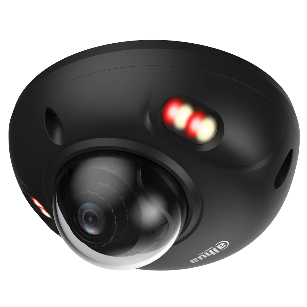 IP відеокамера Dahua · DH-IPC-HDBW3649F-AS-IL-Black 6МП (2.1мм) з мікрофоном