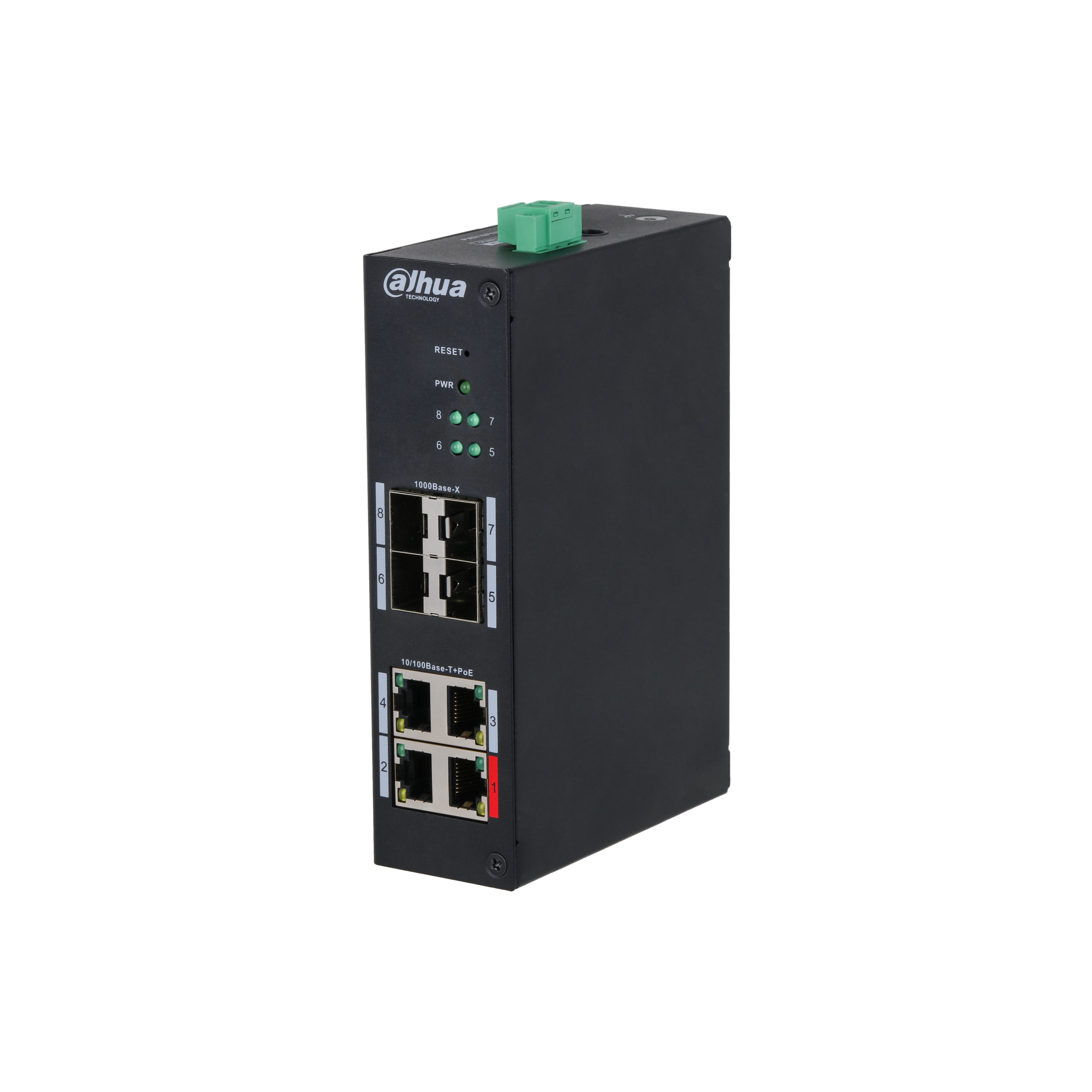 Комутатор 4 порти некерований · Dahua DH-HS4408-4ET-96