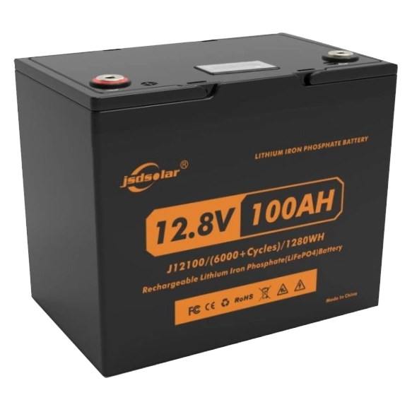 Літієва акумуляторна батарея · JSDS LiFePO4 12100LED 12.8В 100А•г