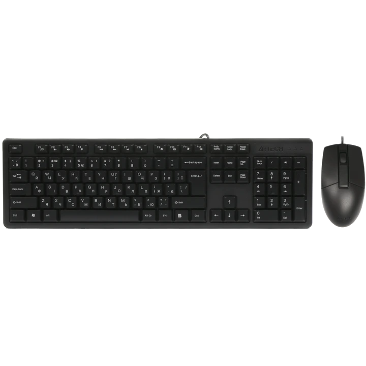 Комплект клавіатура+мишка · A4Tech KK-3+OP-330 USB