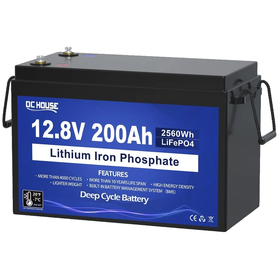 Акумуляторна батарея · DСHOUSE 12.8V 200Ah (ECO-LFP12200)