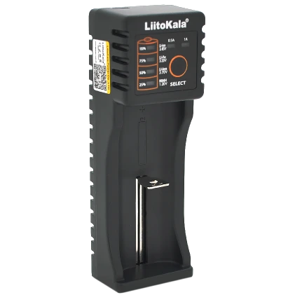Зарядний пристрій · Liitokala Lii-100B 1 канал 3.7V Lion / 3.2V Li-Fe