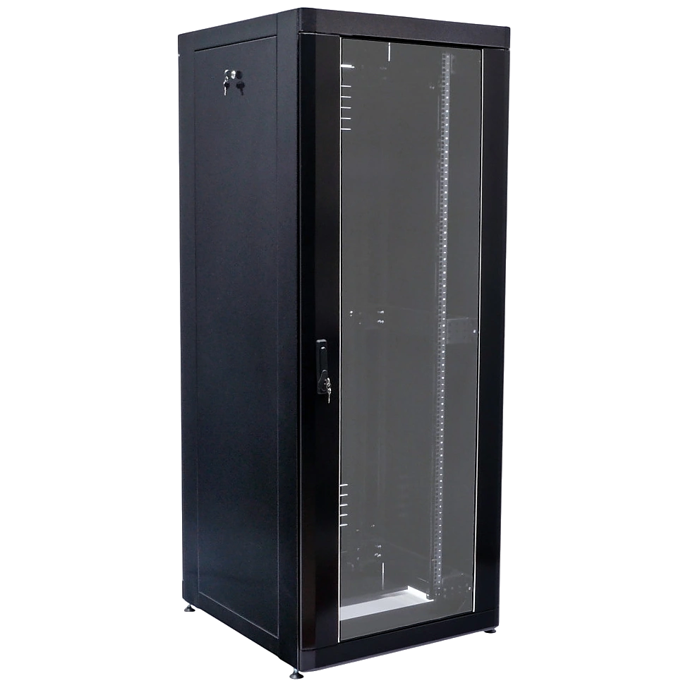Шафа посилена чорна · 19" 33U, 800х865 мм
