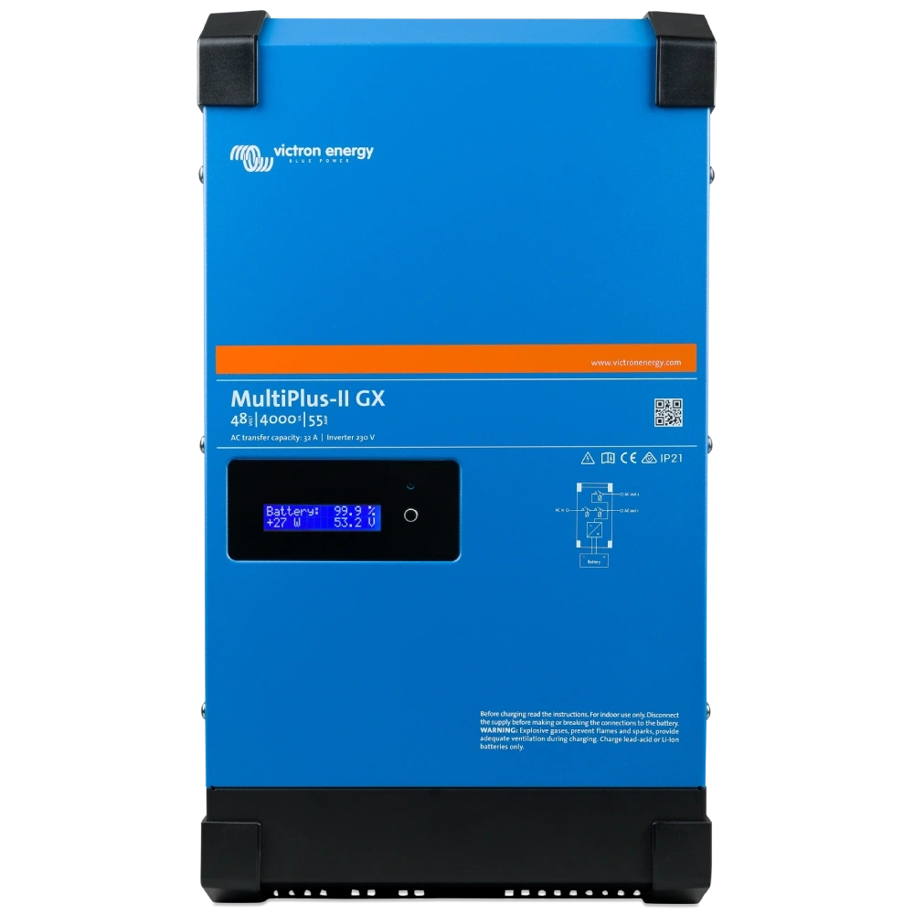 Інвертор · VictronEnergy MultiPlus-II 48/4k5/55-32 GX 230V однофазний чиста синусоїда