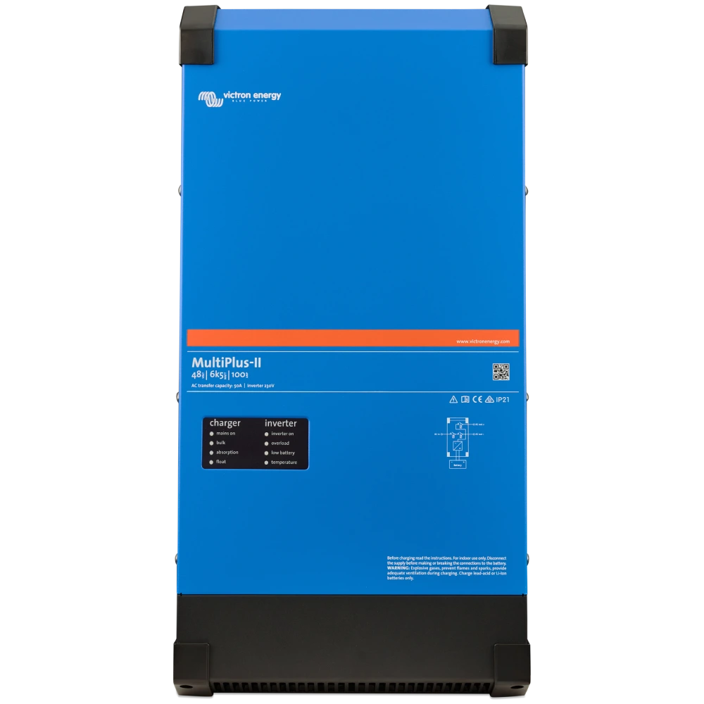 Інвертор · VictronEnergy MultiPlus-II 48/6k5/100-50 230V однофазний чиста синусоїда