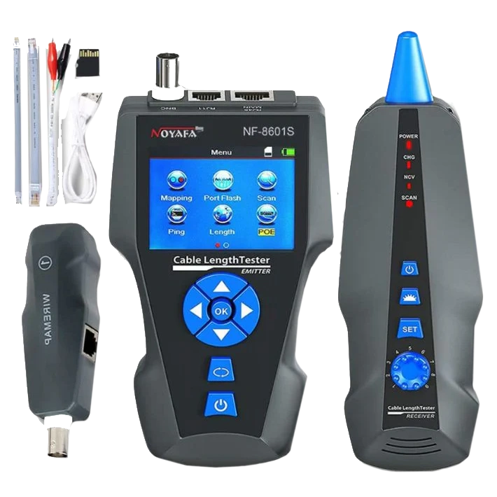 Багатофункціональний кабельний тестер · NOYAFA NF-8601S