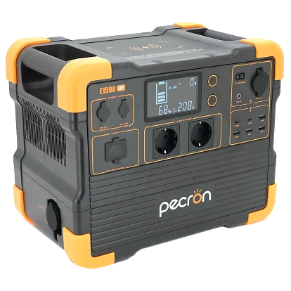 Портативний зарядний пристрій · Pecron E1500LFP 1536/2200Wh MPPT VOC 32-95 В