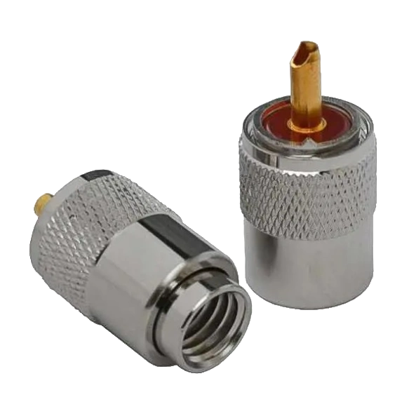 Роз'єм накрутка · N-male UHF PL-259 на кабель RG-213