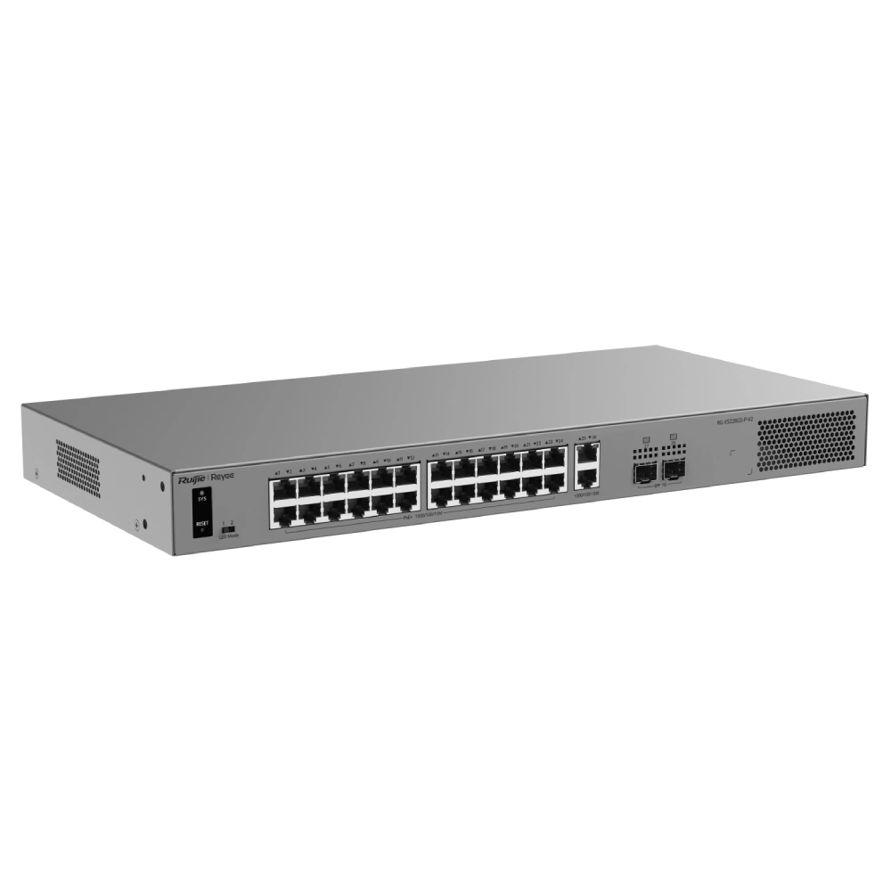 Комутатор 28 портів керований · Ruijie Reyee RG-ES228GS-P-V2 POE