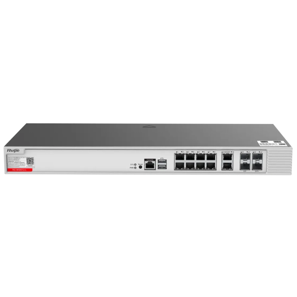 Контролер бездротових точок доступу · Ruijie RG-WS6012-L 10G