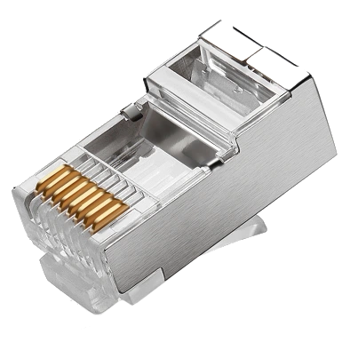 Конектор екранований · RITAR RJ-45 8P8C FTP Cat-5 (100шт)
