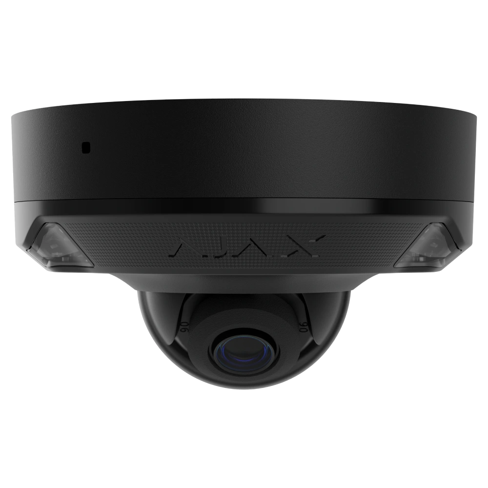 IP відеокамера · Ajax DomeCam Mini HL (8 Mp/2.8 mm) black