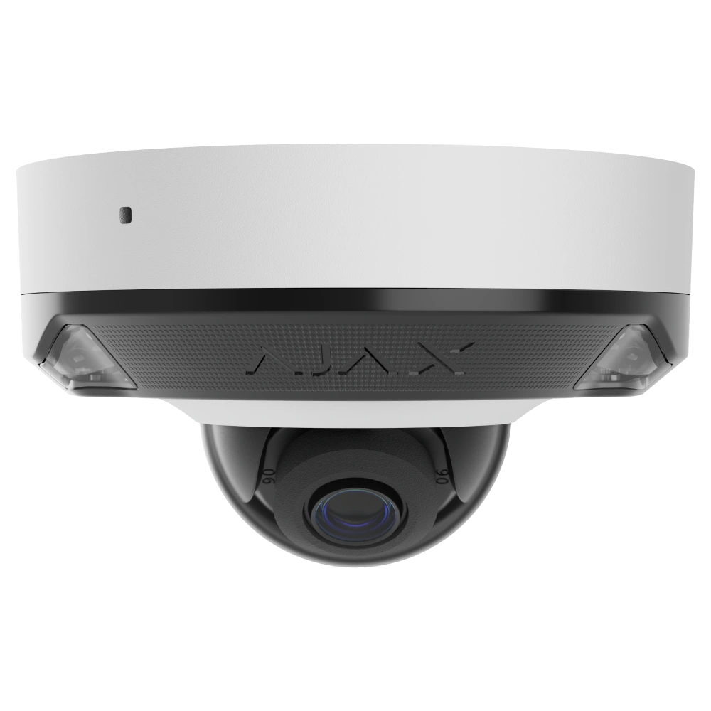 IP відеокамера · Ajax DomeCam Mini HL (5 Mp/4 mm) white