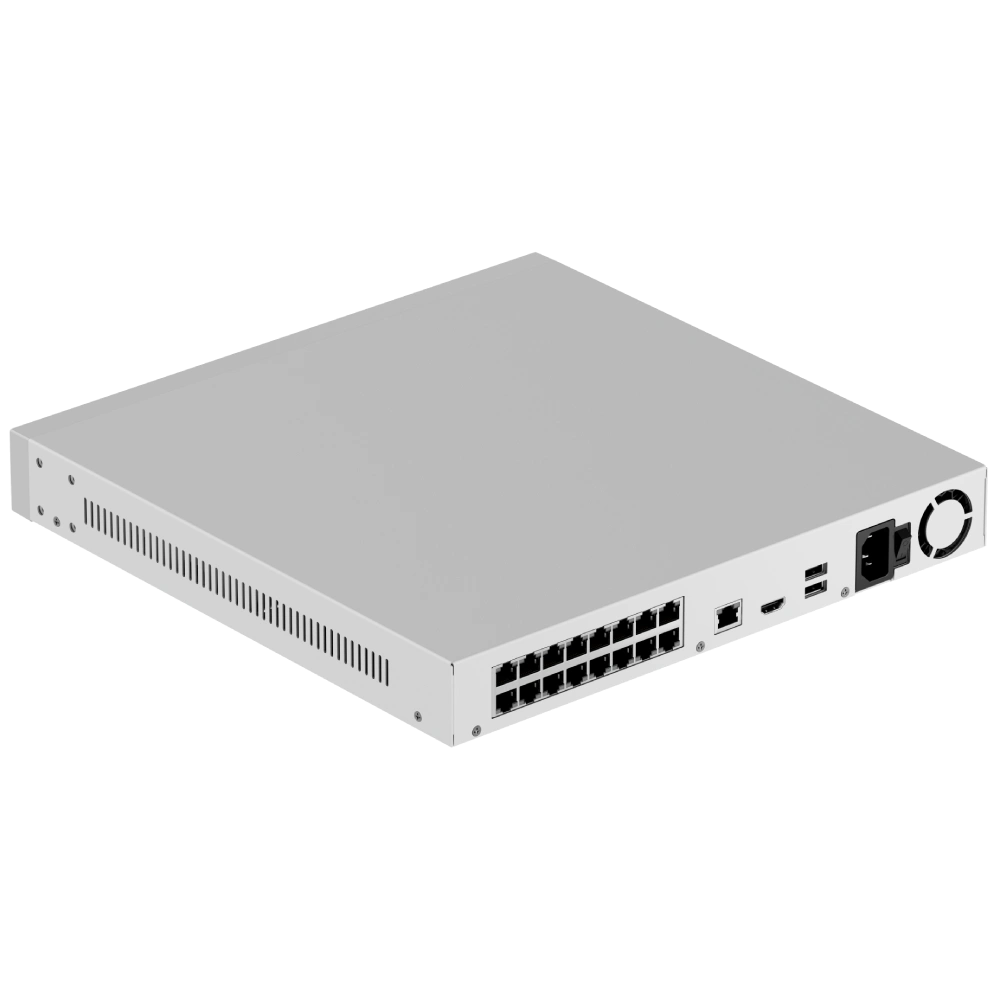 Відеореєстратор · Ajax Superior NVR H2DAI16PAC (16ch) white 24ТБ PoE AI