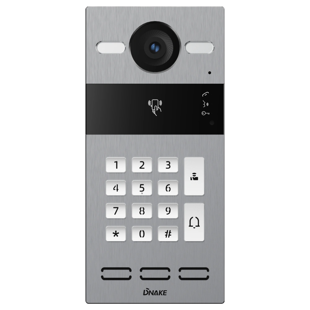Виклична панель · Dnake S213K/S SIP IP65, IK07 Grey