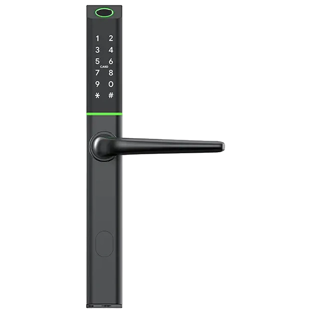 Розумний замок (без врізної частини) · SEVEN LOCK SL-7763BF (72-92 мм) black