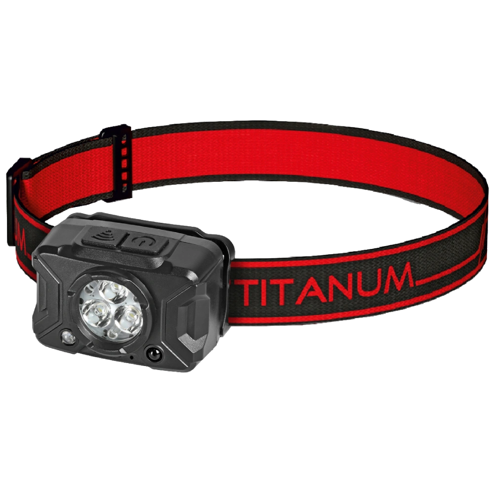 Налобний світлодіодний ліхтарик · TITANUM TLF-H09 170Lm 8500K