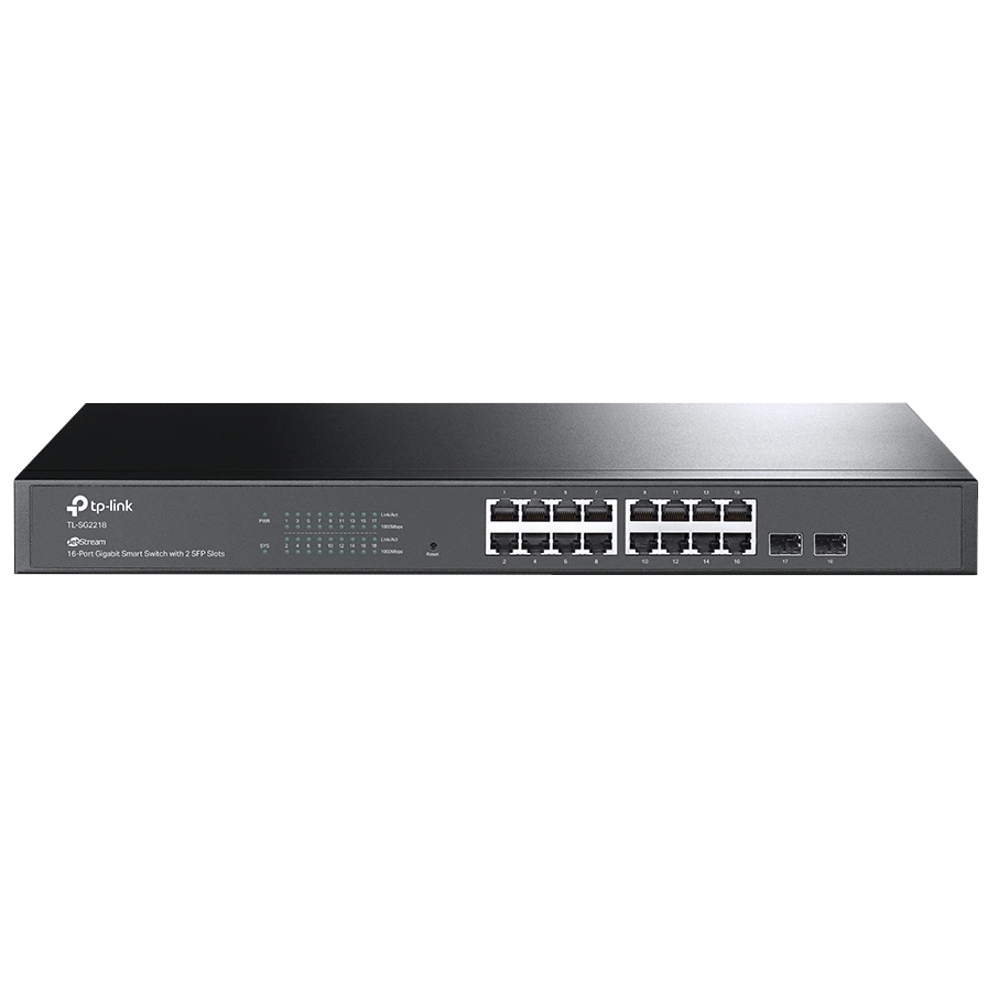 Комутатор 16 портів керований · TP-LINK SG2218 SFP