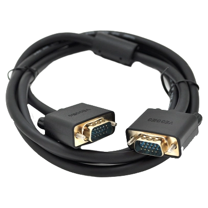 Кабель · VEGGIEG VG-3 VGA 3 + 6 (тато-тато) OD-6.5мм 1 ферит