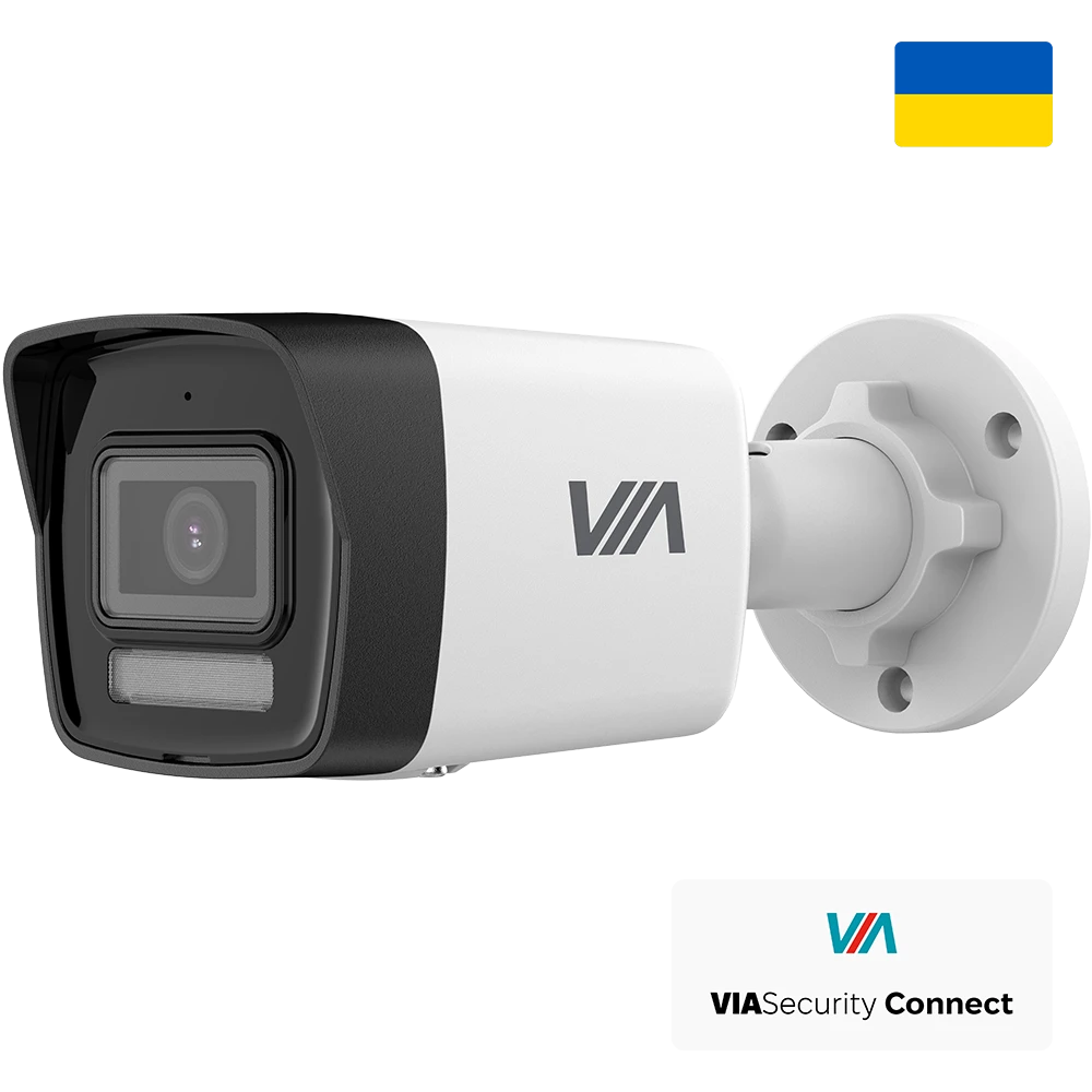 IP відеокамера VIASecurity · VIA-IPC-4BE-LIM 4МП (2.8мм)