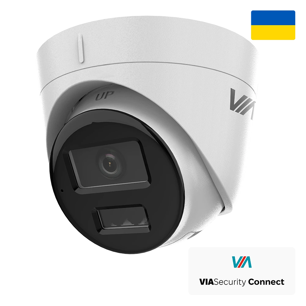 IP відеокамера VIASecurity · VIA-IPC-4TE-LIM 4МП (2.8мм)