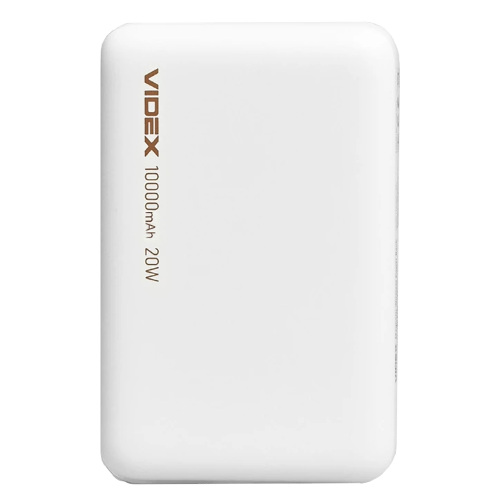 Повербанк · VIDEX VPB-331 PD20W White 10000mAh
